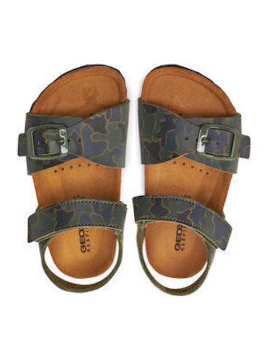 Kinder Sandalen J Ghita Khaki