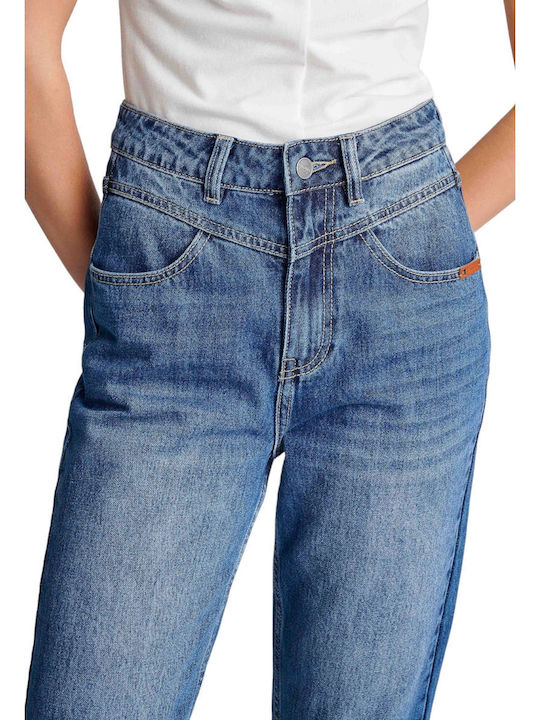 Hoch tailliert Damenjeans