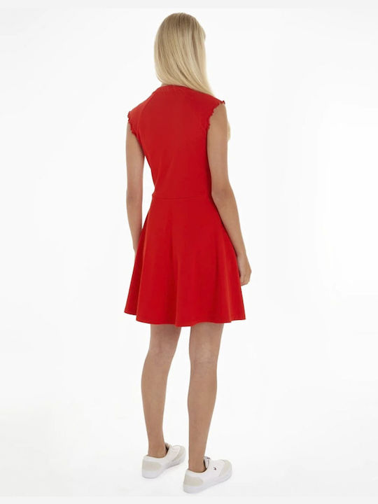 Tommy Hilfiger Mini Dress Red