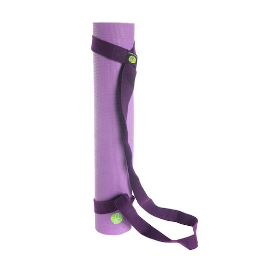 Simply Green Mat Carry Strap W4cm Purple