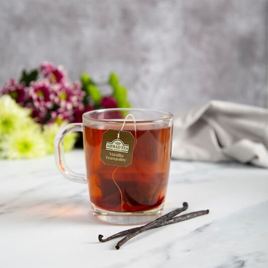 Ahmad Tea Schwarz Tee 20 Beutel 40gr 1Stück mit Aroma Vanille