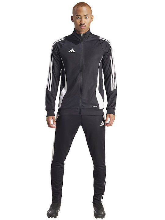 Tiro 24 Herren Fleecejacke Schwarz