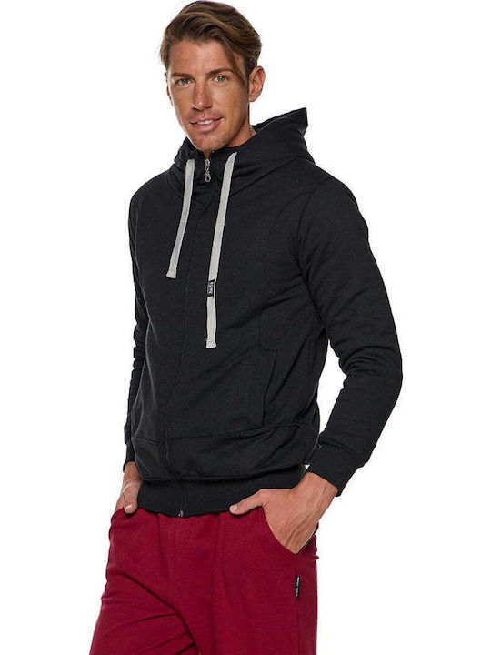 Cardigan with Hood Black