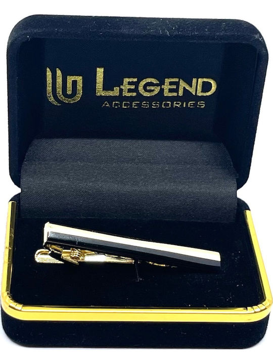 Legend Accessories Clip Γραβάτας Μαύρο