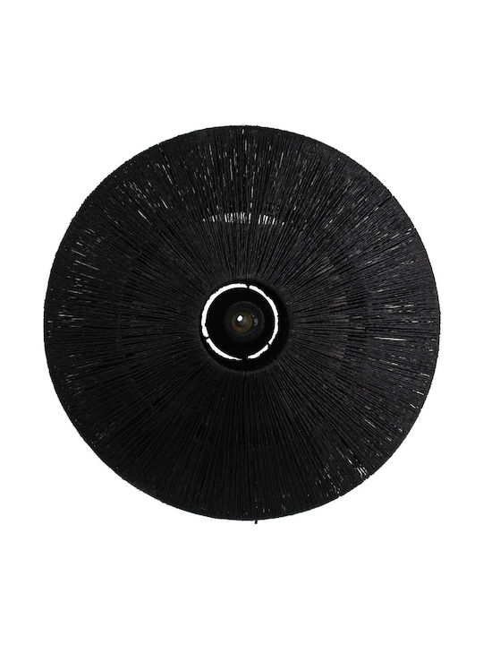ArteLibre Leuchte Wand Schwarz 52x20x52cm