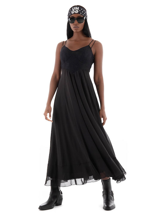 Hugo Boss Maxi Dress Black