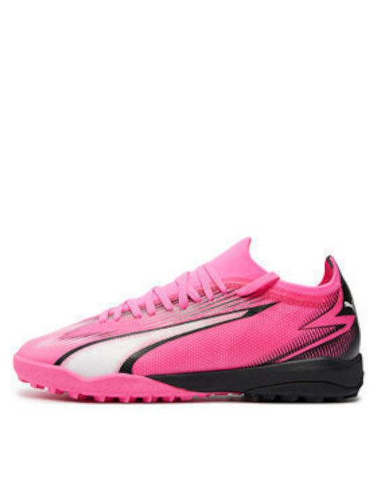 Puma Ultra Match Niedrig Fußballschuhe mit geformten Stollen Rosa