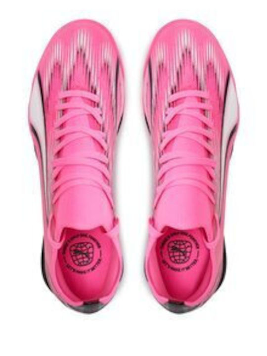 PUMA Match Fußballschuhe mit geformten Stollen Rosa