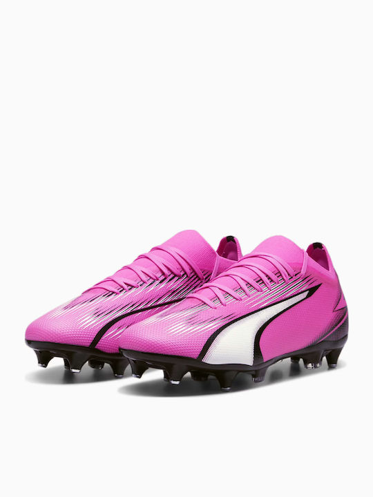 PUMA Match Pantofi de Fotbal cu crampoane Roz