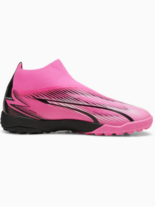 Puma Ultra Match+ Ll TT Χαμηλά Ποδοσφαιρικά Παπούτσια με Σχάρα Ροζ