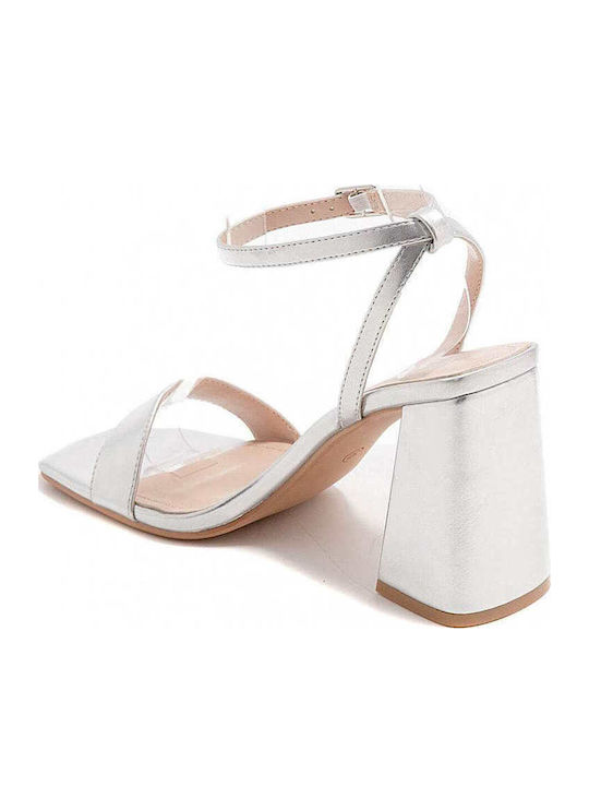 Sandalen Silber