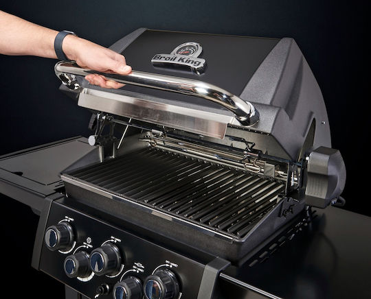 Broil King Royal 390 Gas Grill with 2 pcs 8.8kW and Side Burner