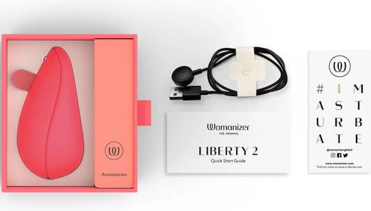 Womanizer Liberty 2 Αναρροφητής Vagin cu Vibrații Roz 1buc