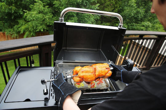 Broil King Royal 390 Gas Grill with 2 pcs 8.8kW and Side Burner