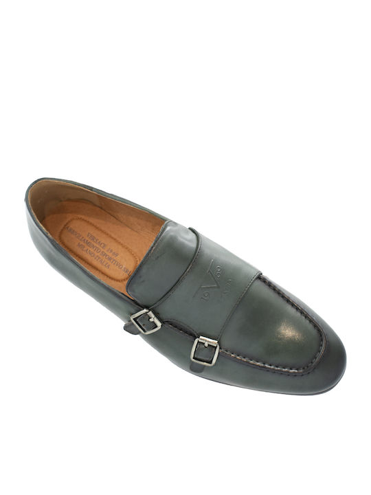 Y0 Y220-f3 Men's Moccasins Green