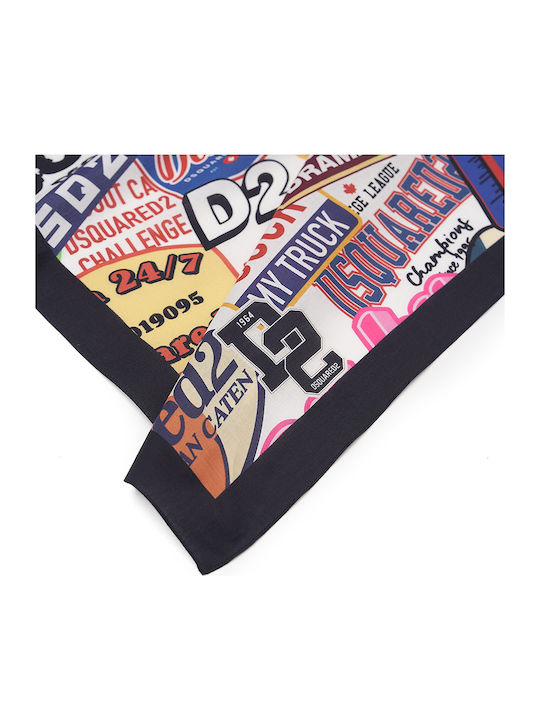 Dsquared2 Γυναικείο Φουλάρι Navy Μπλε