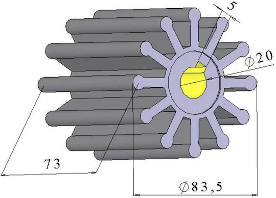 Garoni Propeller 1" S