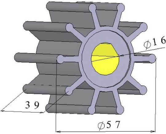 Garoni Propeller 3/4" K