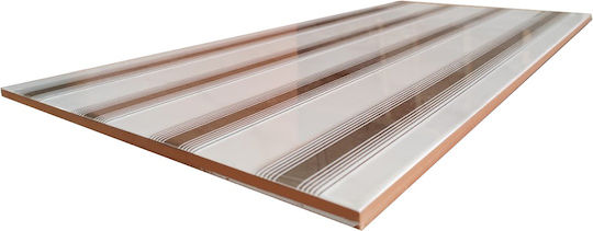 Saloni Ceramica Fliese Wand Küche / Bad 60x31cm Braun