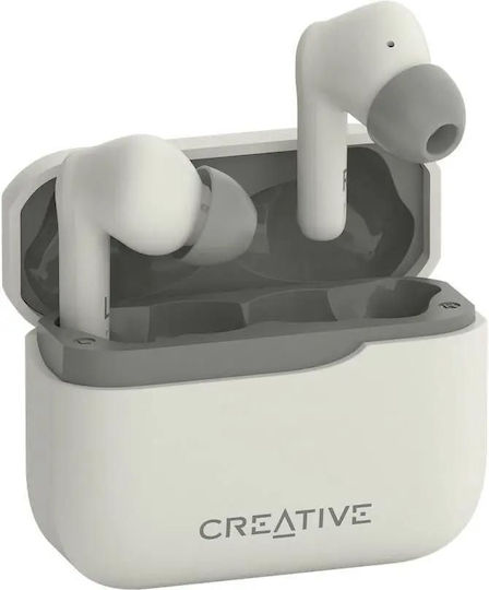 Creative Zen Air Plus In-ear Bluetooth Handsfree Earphones with Sweat Resistance and Charging Case White