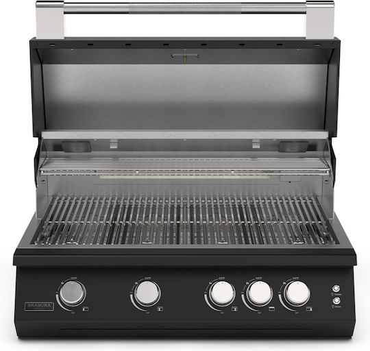 Brabura Fusion 400 RM Gasgrill Rost 77cmx46cmcm mit 4 cm 16.4kW