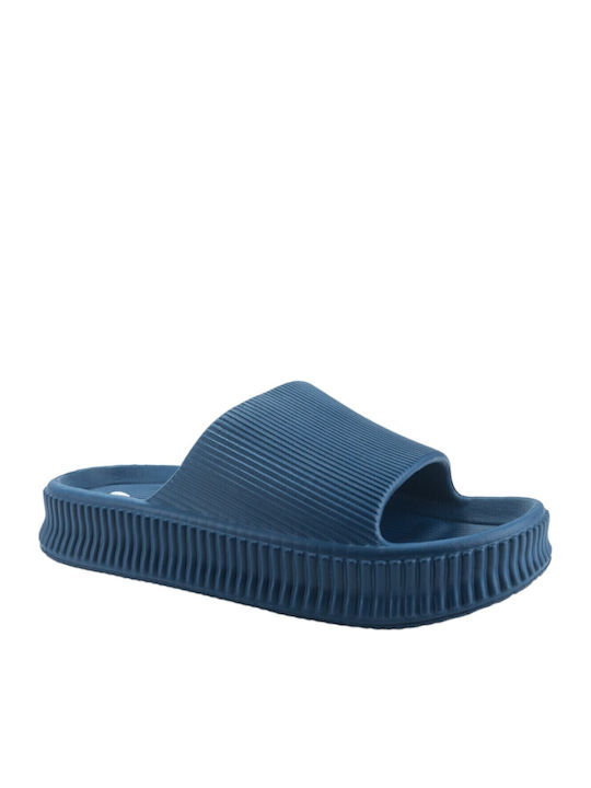 Men's Slides Blue