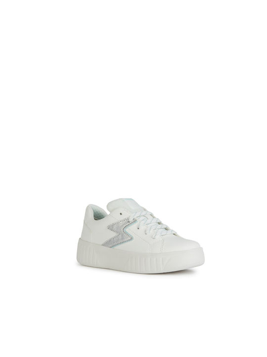 Geox Kids Sneakers Anatomic White