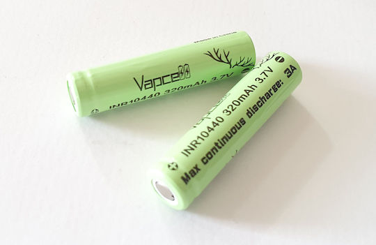 Vapcell Wiederaufladbare Batterie 10440 Li-Ion 320mAh 3.7V 1Stück