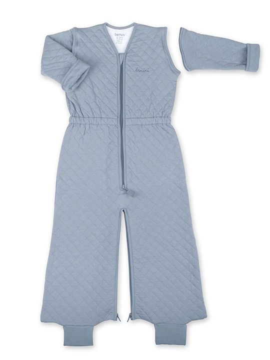 Bemini Autumn Sleeping Bag with Feet Magic 1.5 Tog Blue
