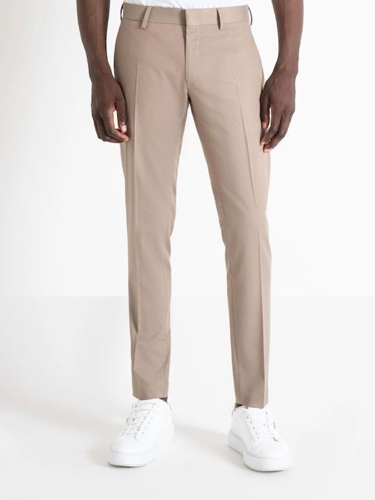 Antony Morato Herrenhose in Slim Passform Beige