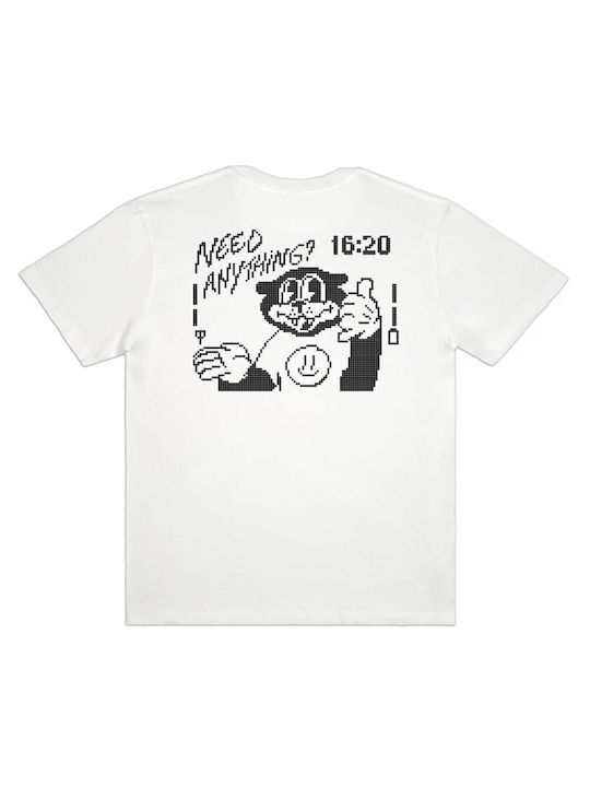 The Dudes Men's Short Sleeve T-shirt Off White