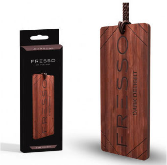 Fresso Cartelă Aromatică Suspendata Mașină Trandafir / Caramelă / Cafea 1buc