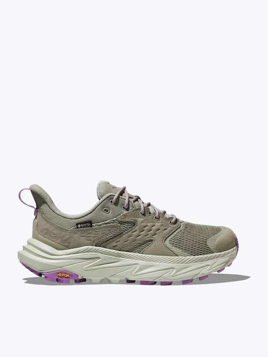 HOKA Anacapa 2 Frauen Wanderschuhe Wasserdicht mit Gore-Tex-Membran Grüne