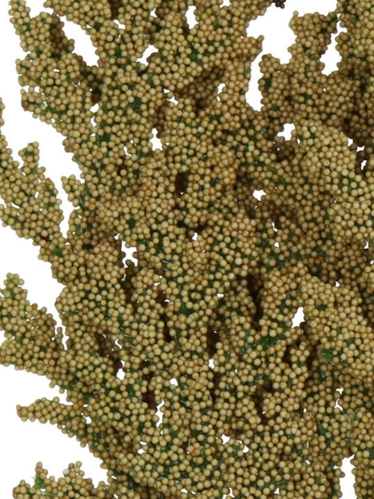 ArteLibre Weihnachtskranz Dekoratives Zweigstelle Länge 77cm 36 Stück Beige