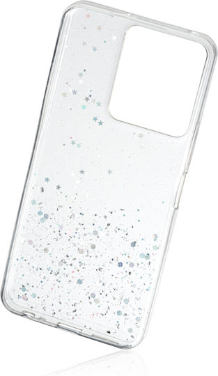 Naxius Glitter Задна корица Силикон Прозрачен (VIVO Y22, VIVO Y22s)