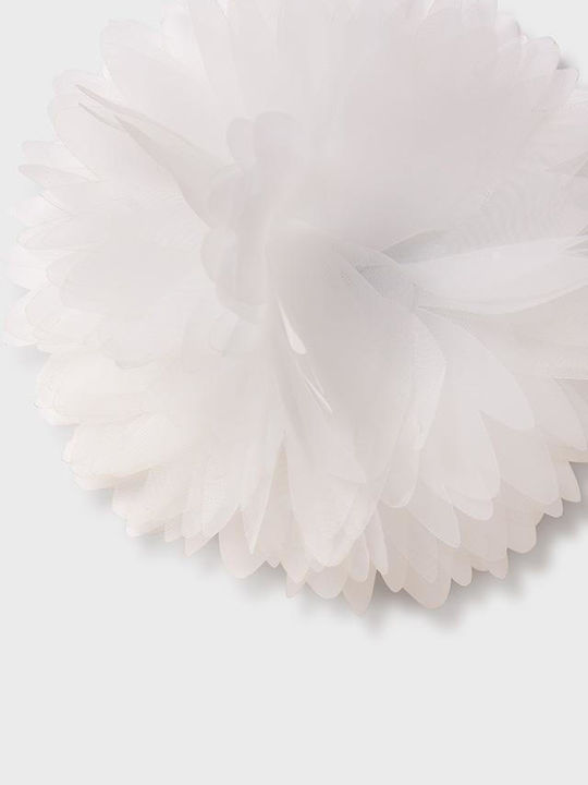 Abel & Lula Kids Bobby Pin Flower In Beige Colour Abel & Lula Kids Bobby Pin Flower In Beige Colour