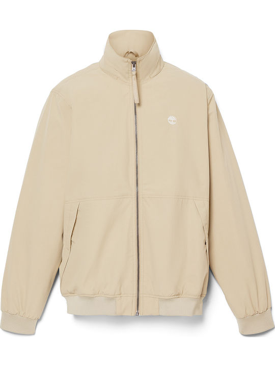 Winter Jacket Bomber Waterproof and Windproof Beige