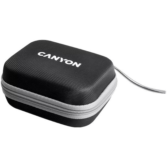 Canyon Kabelloses Ladegerät (Qi Pad) und Kabel USB-C 18W Stromlieferung Schwarzs (CNS-WCS305B)