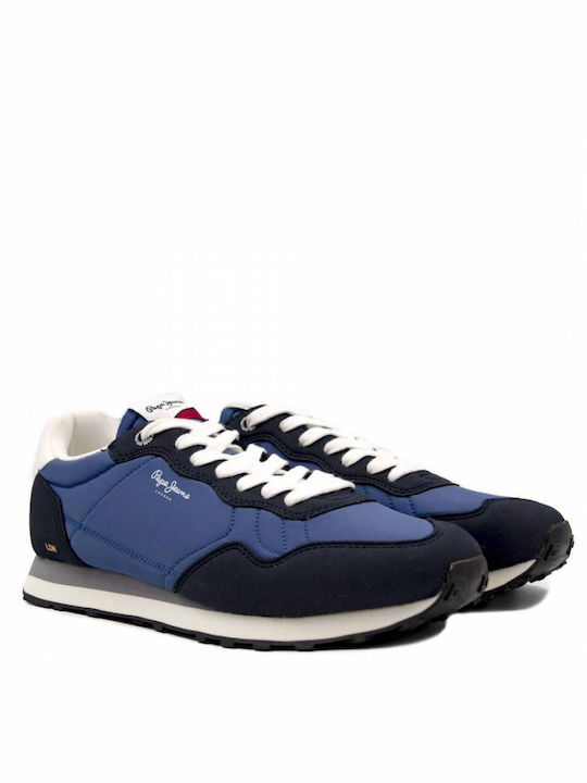 Pepe Jeans Natch Basic Ανδρικά Sneakers Μπλε