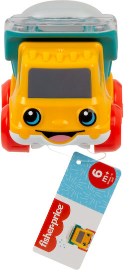 Mattel Vehicle Poppity Pop Dump Truck with Sounds for 6++ Months