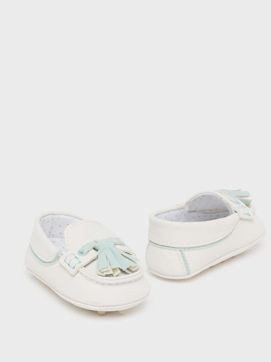 Mayoral Baby Moccasins White