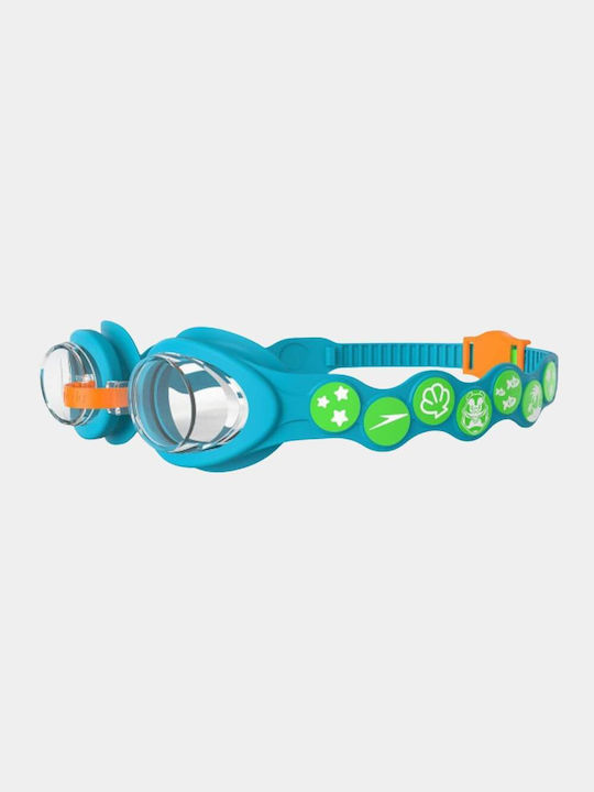 Speedo Sea Squad Kids Swimming Goggles Light Blue