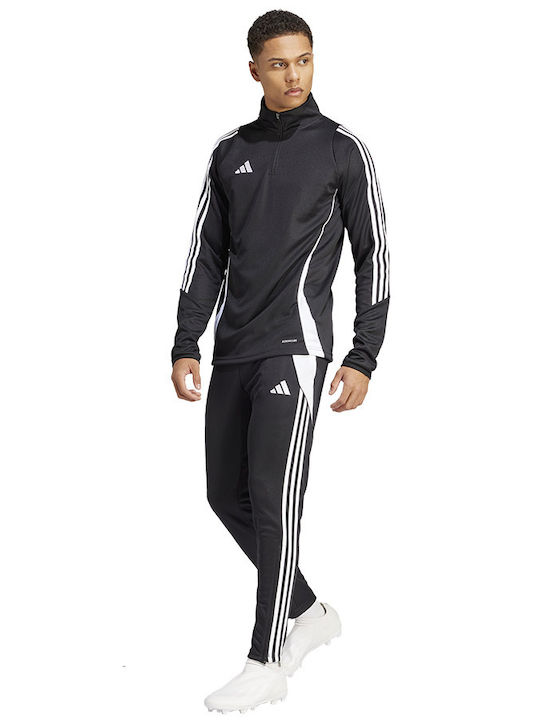 Training Sweatpants Glossy without Elastic Black
