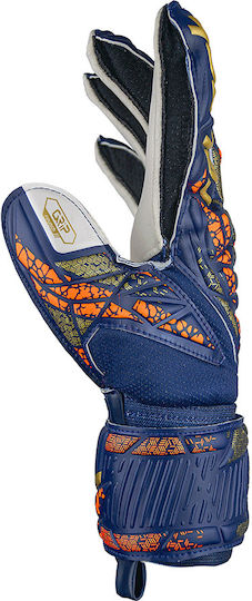 Reusch Attrakt Grip Adults Goalkeeper Gloves Blue