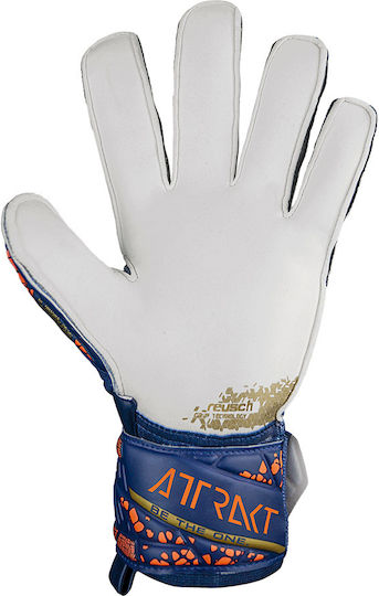 Reusch Attrakt Grip Adults Goalkeeper Gloves Blue