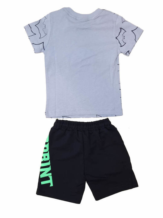 Sprint Kids Set with Shorts Summer 2pcs gri