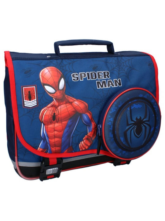 Spiderman Σχολική Τσάντα Πλάτης Δημοτικού Μπλε