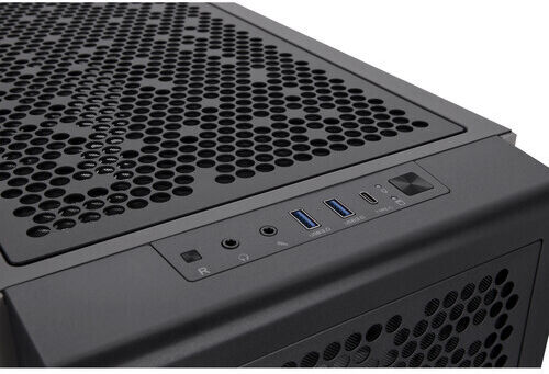 Thermaltake Ceres 330 TG ARGB Gaming Midi Tower Computer Case with Side Window Black