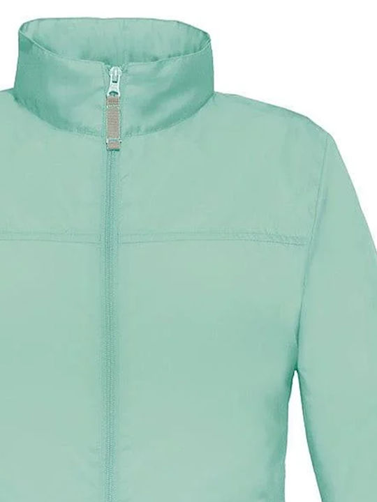 B&C Femei Jachetă Promotională Mânecă Lungă Pixel Turquoise