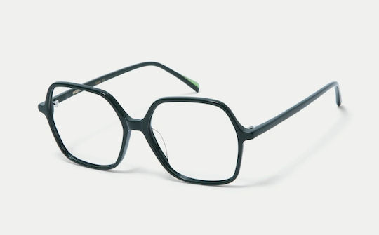 Gigi Barcelona Women's Acetate Prescription Eyeglass Frame Black 8109/1